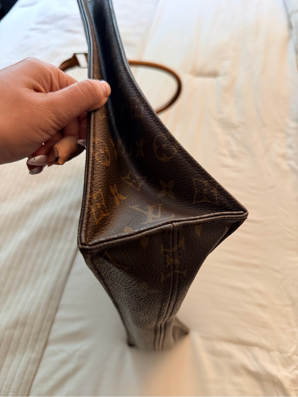 Louis Vuitton Monogram Sac Plat Tote - Picture 7 of 12